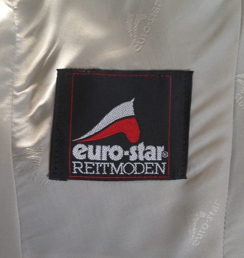 Eurostar dressage tails black size 40 (UK 12)